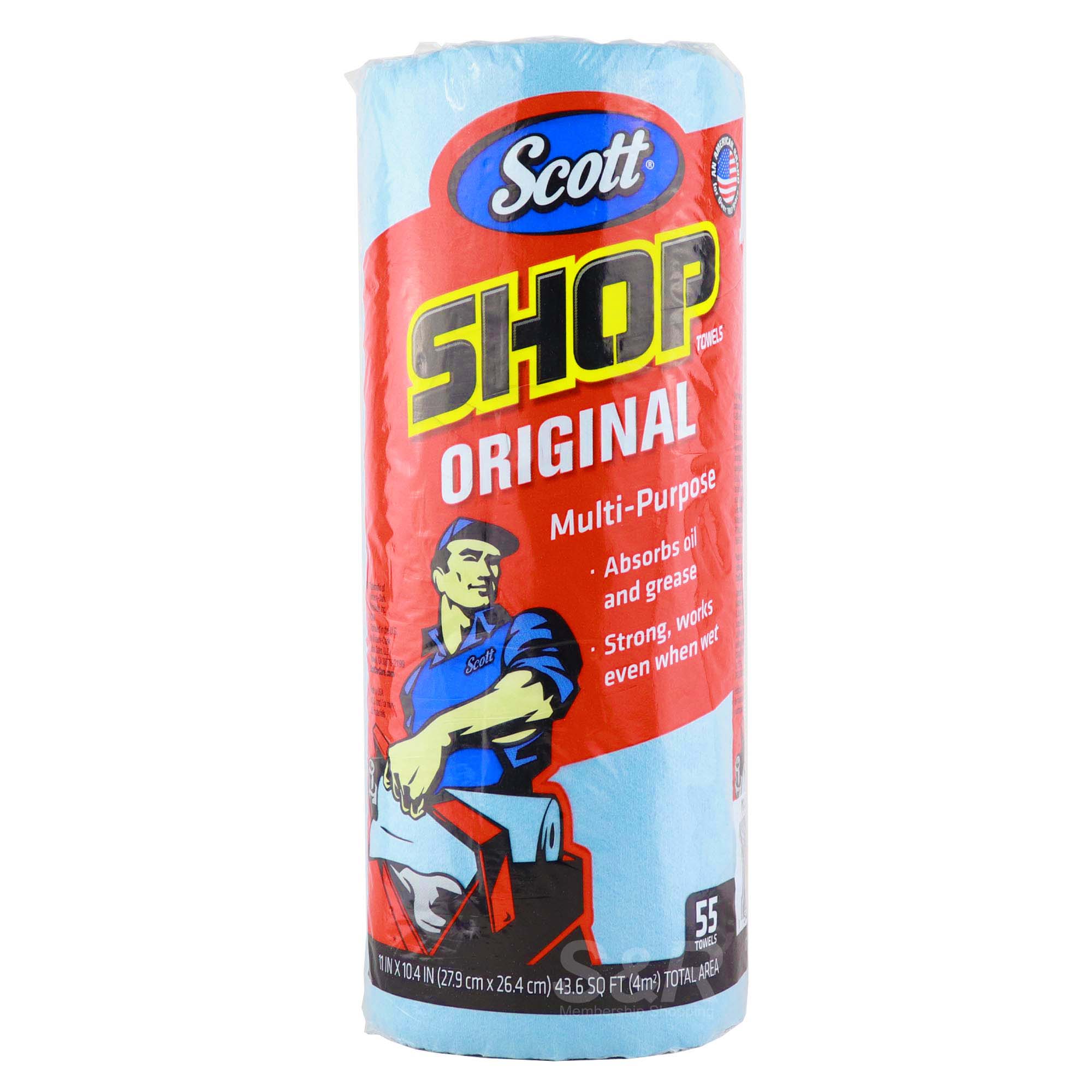 Scott Shop Original Multi-Purpose Towel 55 towels Scott Shop Original Multi-Purpose Towel 55 towels